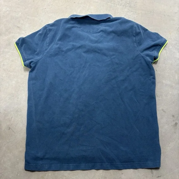 American Eagle Outfitters Blue Polo Shirt Men's Size XL - Picture 2 of 3